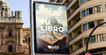 Diseño de cartelería para presentación del libro 