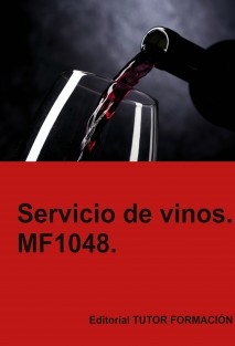 Servicio de vinos. MF1048.