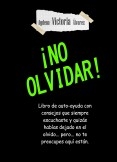 ¡No olvidar!